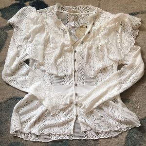 Lace long sleeve